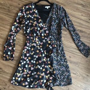 NWOT floral mini dress